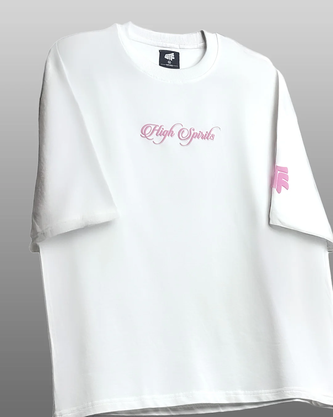 Absolute Baddie Boxy-Fit White T-shirt - Image 6