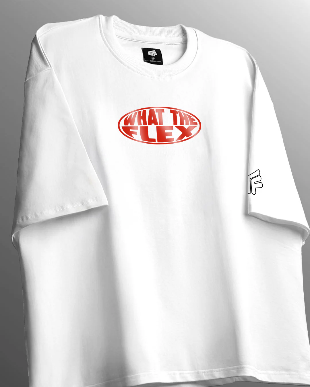 Ain't Easy Heavyweight White T-shirt - Image 4