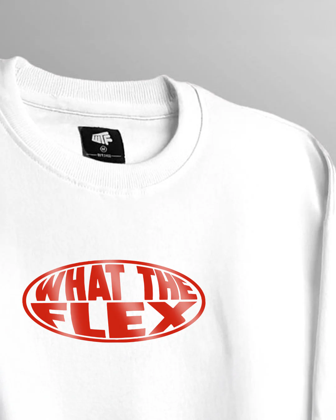 Ain't Easy Heavyweight White T-shirt - Image 8