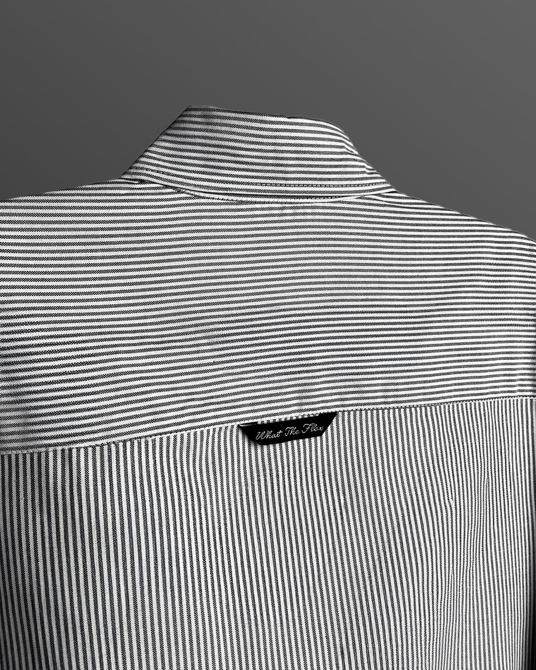 All Things Black Striped Shirt - Image 7