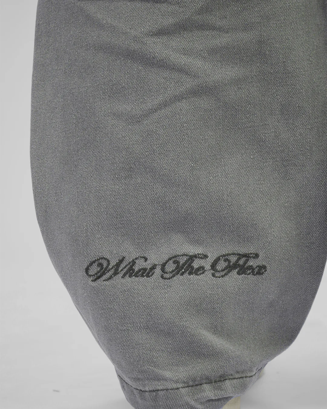 Ash Grey Baggy Jeans - Image 9