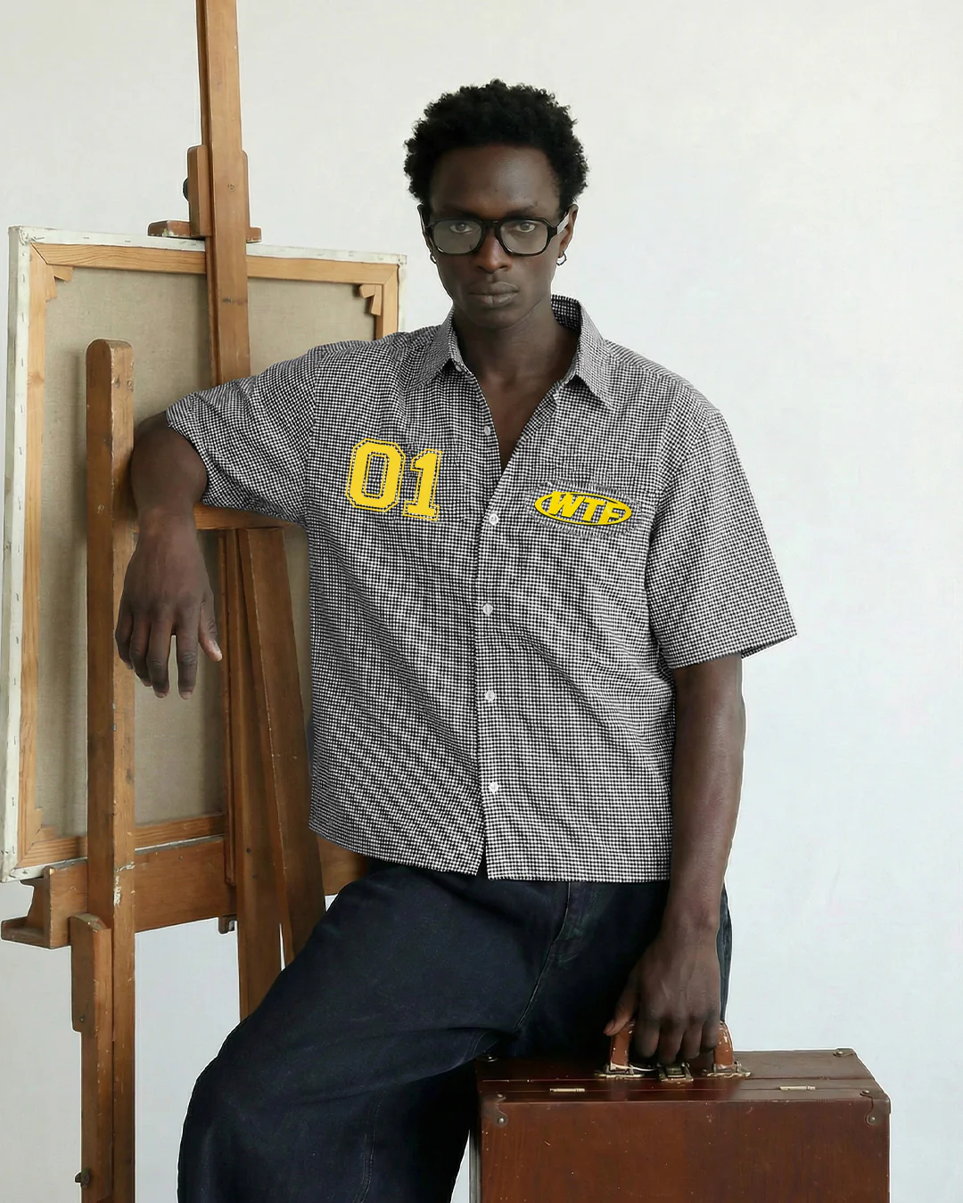 Assignment Half Sleeves Checks Shirt - Image 11