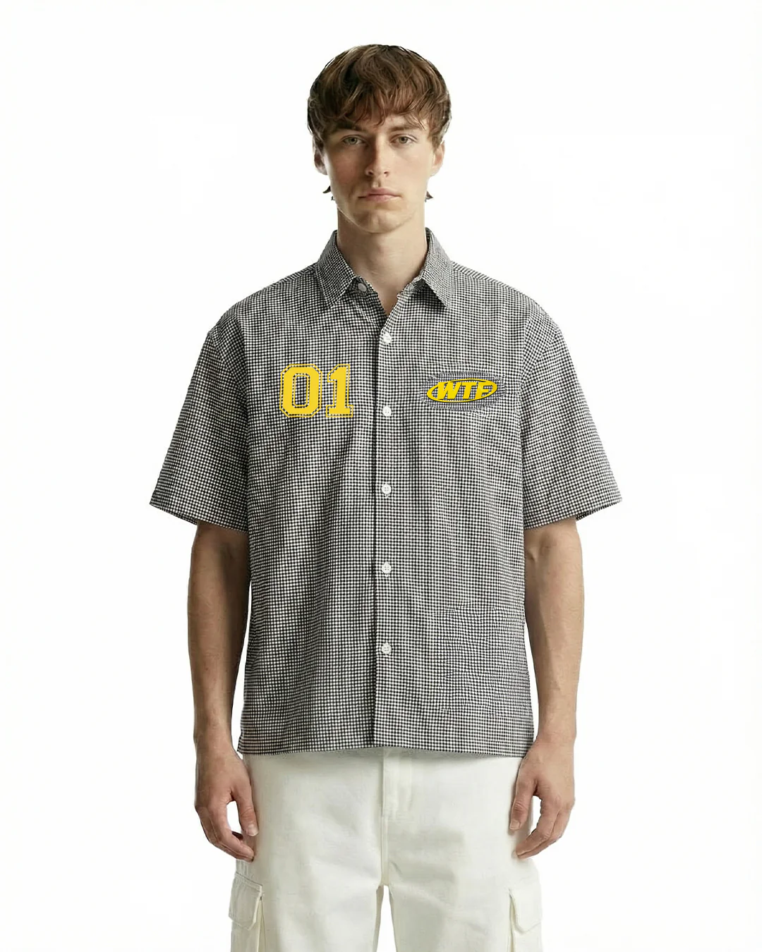 Assignment Half Sleeves Checks Shirt - Image 2