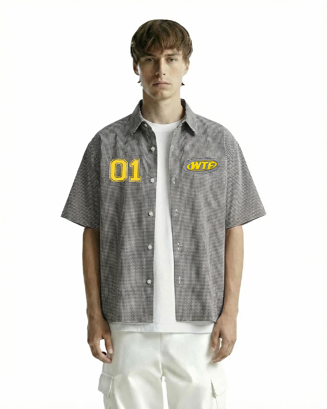 Assignment Half Sleeves Checks Shirt - Image 3