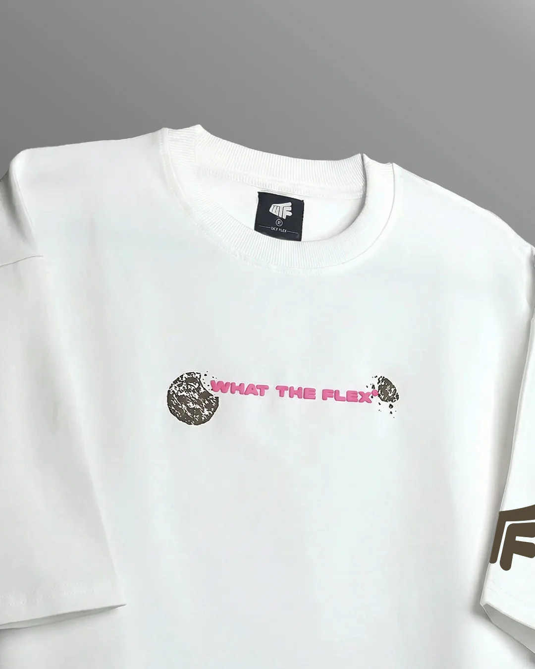 Ate It Boxy-Fit White T-shirt - Image 7