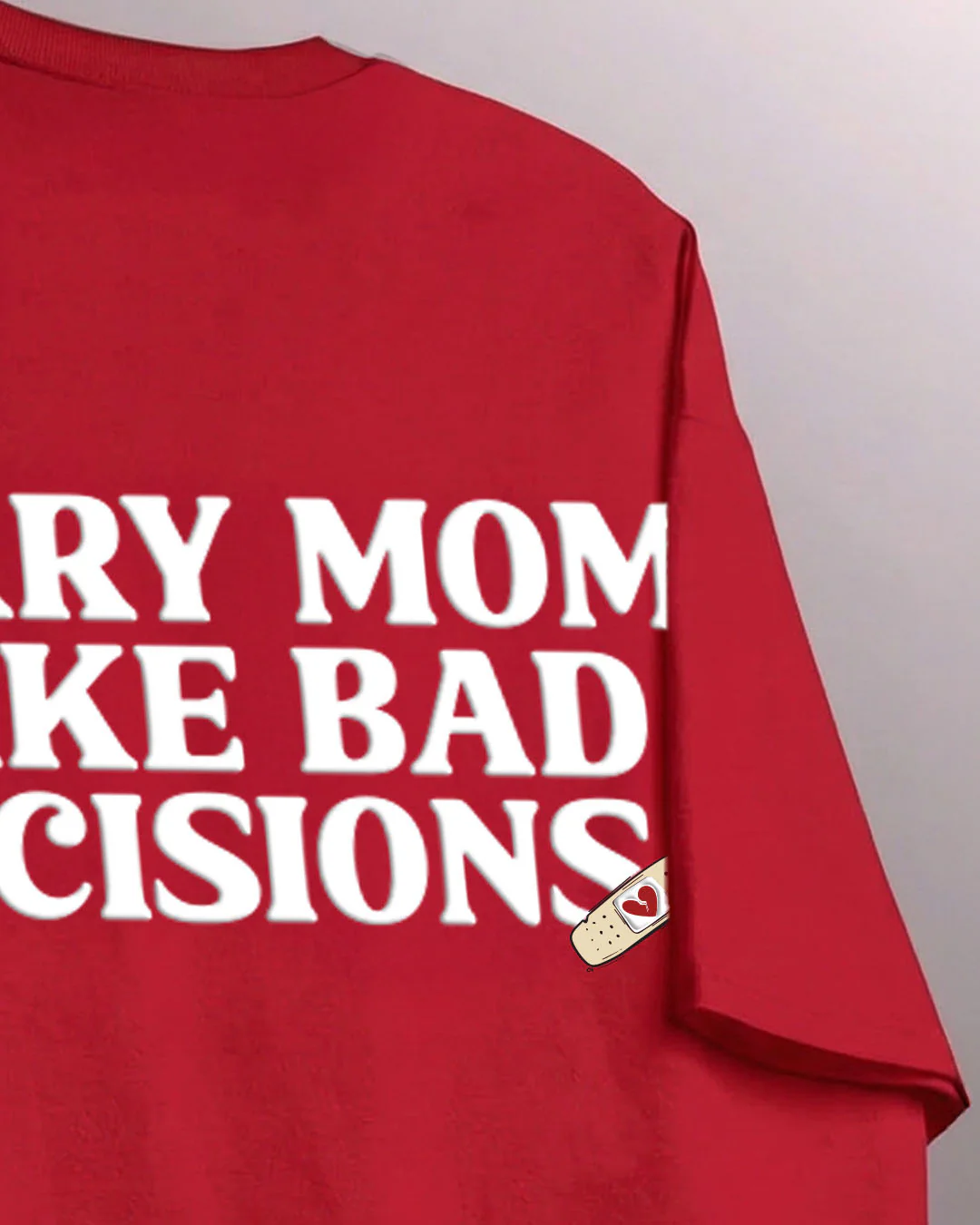 Bad Decisions Boxy-Fit T-shirt - Image 10