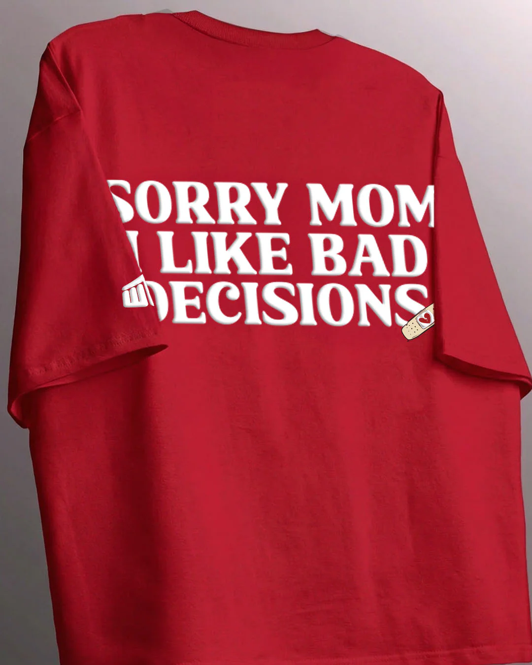 Bad Decisions Boxy-Fit T-shirt - Image 3