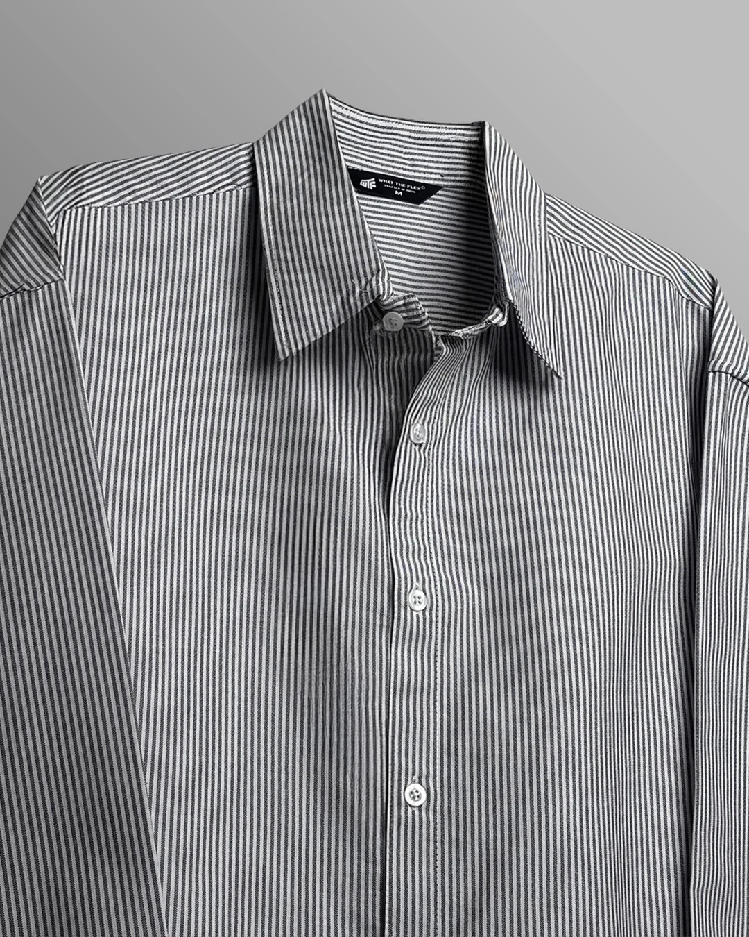 Basic Black Striped Shirt - Image 6
