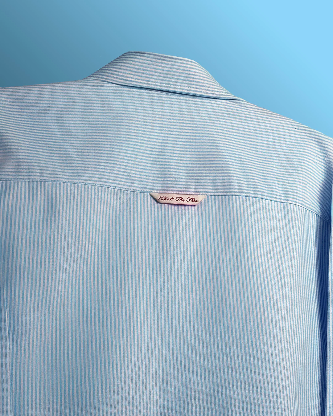 Basic Blue Striped Shirt - Image 8