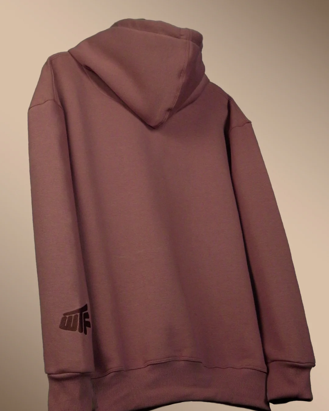 Basic Brown Oversized Hoodie - Image 2