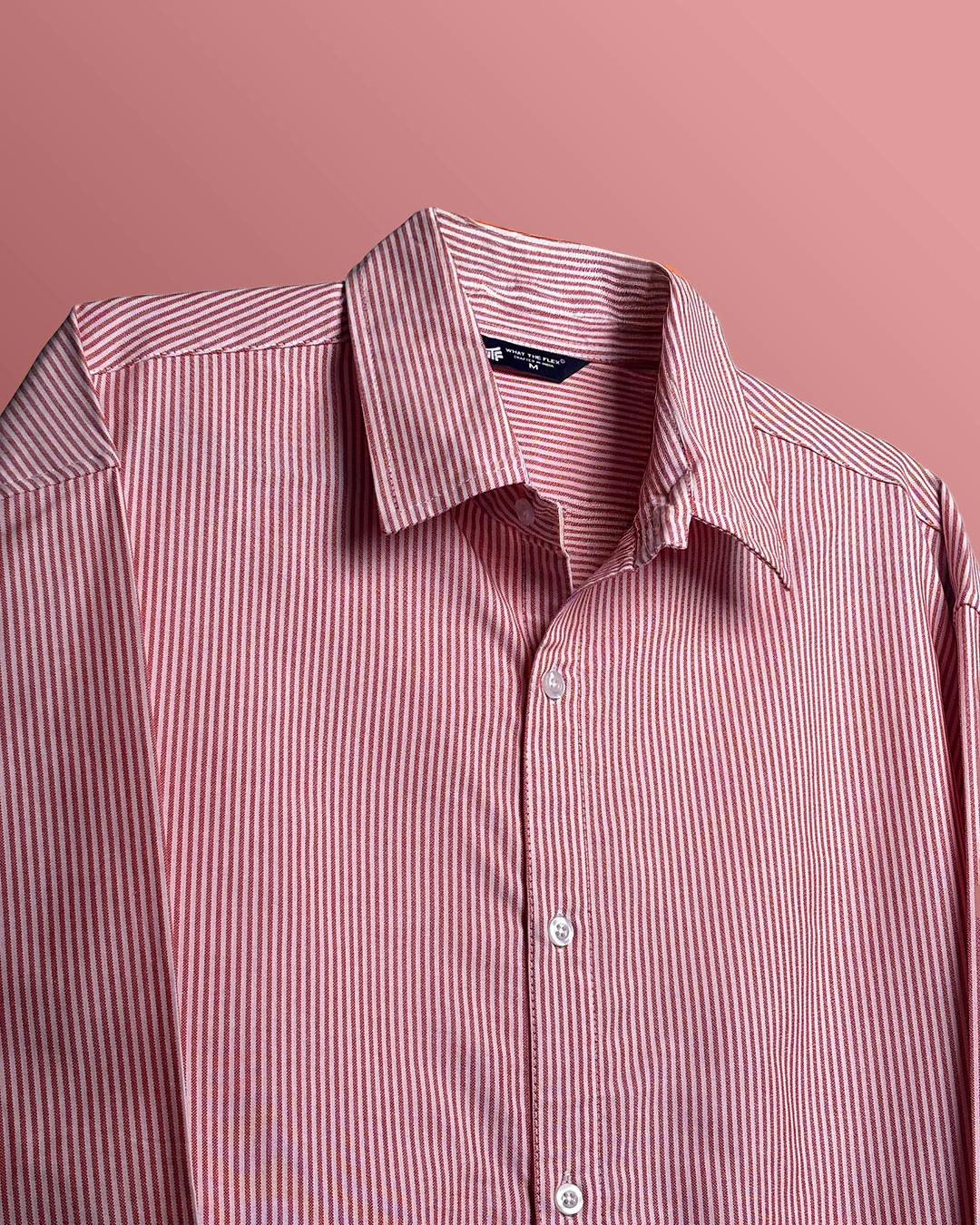 Basic Red Striped Shirt - Image 6