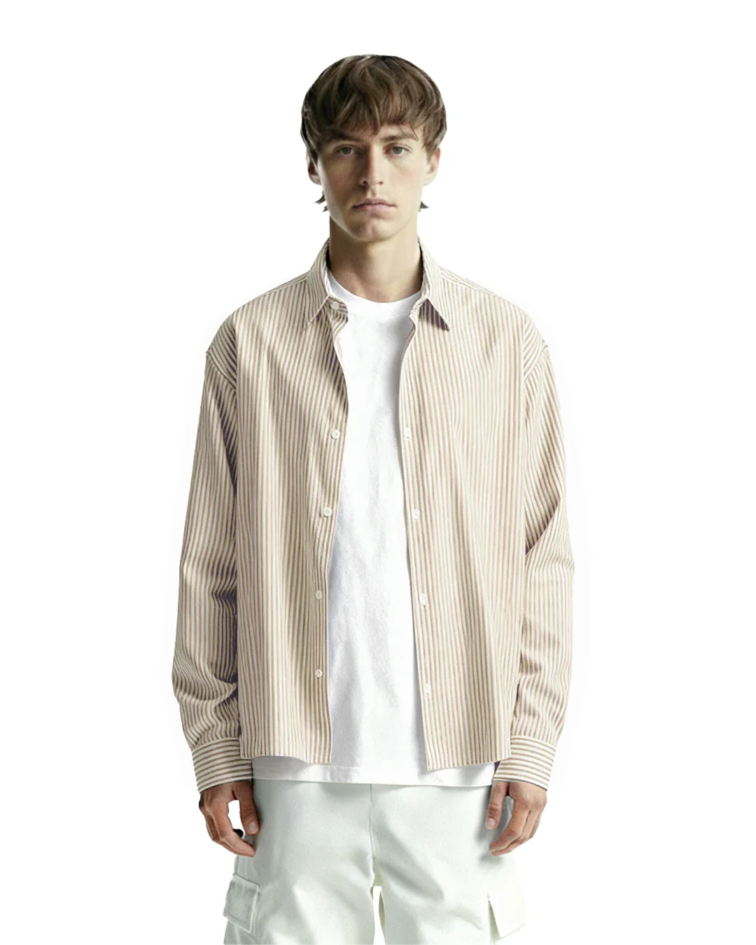 Basic Yellow Stripe Shirt - Image 3