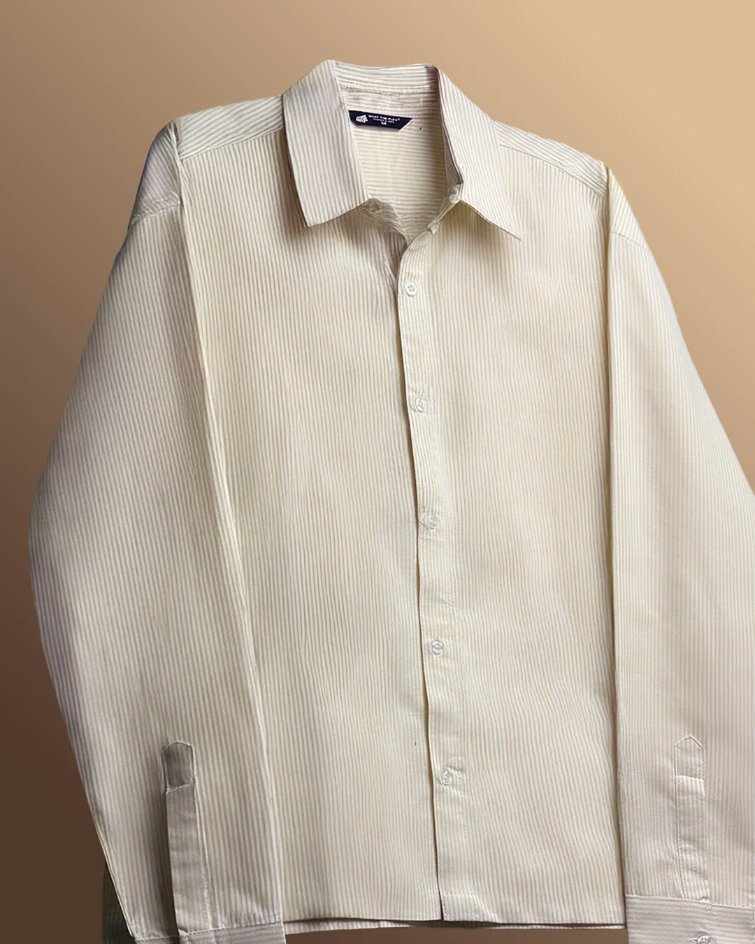 Basic Yellow Stripe Shirt - Image 4