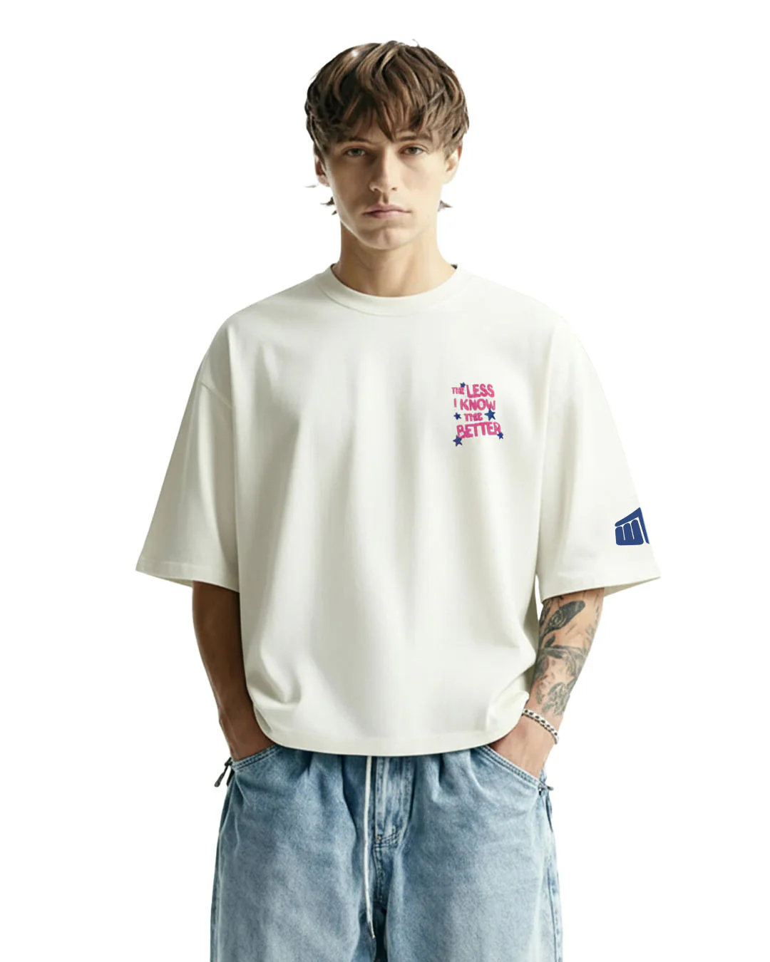 Better Boxy-Fit Off-White T-shirt - Image 2