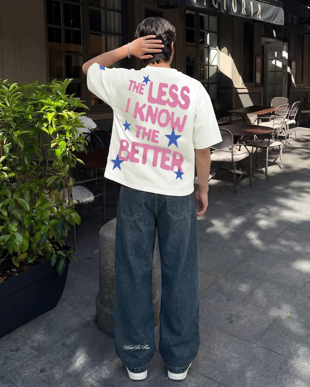 Better Boxy-Fit Off-White T-shirt - Image 4