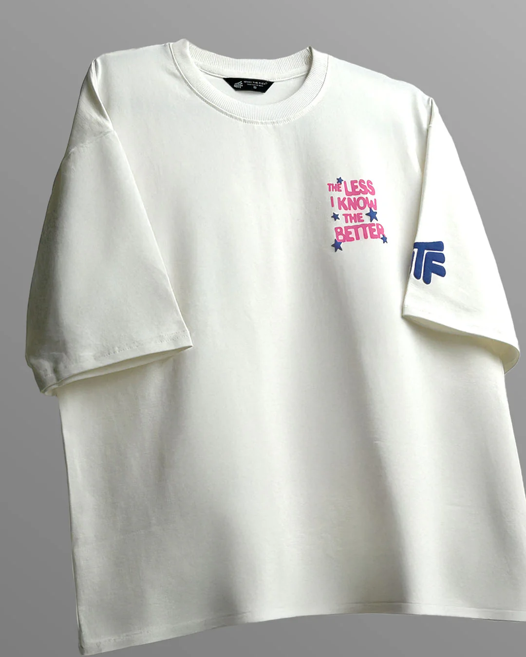 Better Boxy-Fit Off-White T-shirt - Image 5