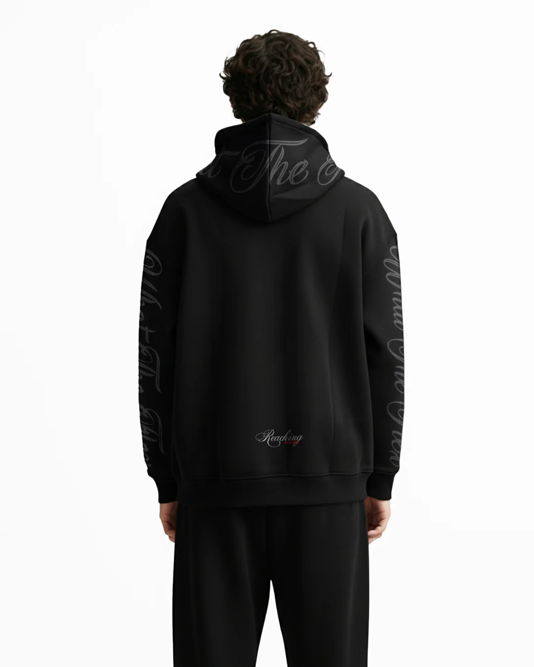 Black Angel Oversized Hoodie - Image 2