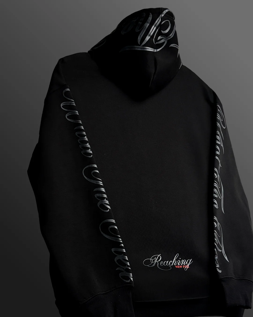 Black Angel Oversized Hoodie - Image 4