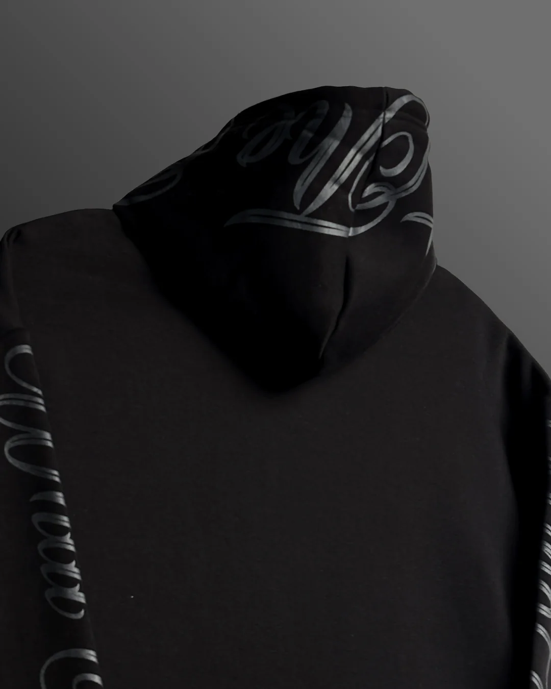 Black Angel Oversized Hoodie - Image 6