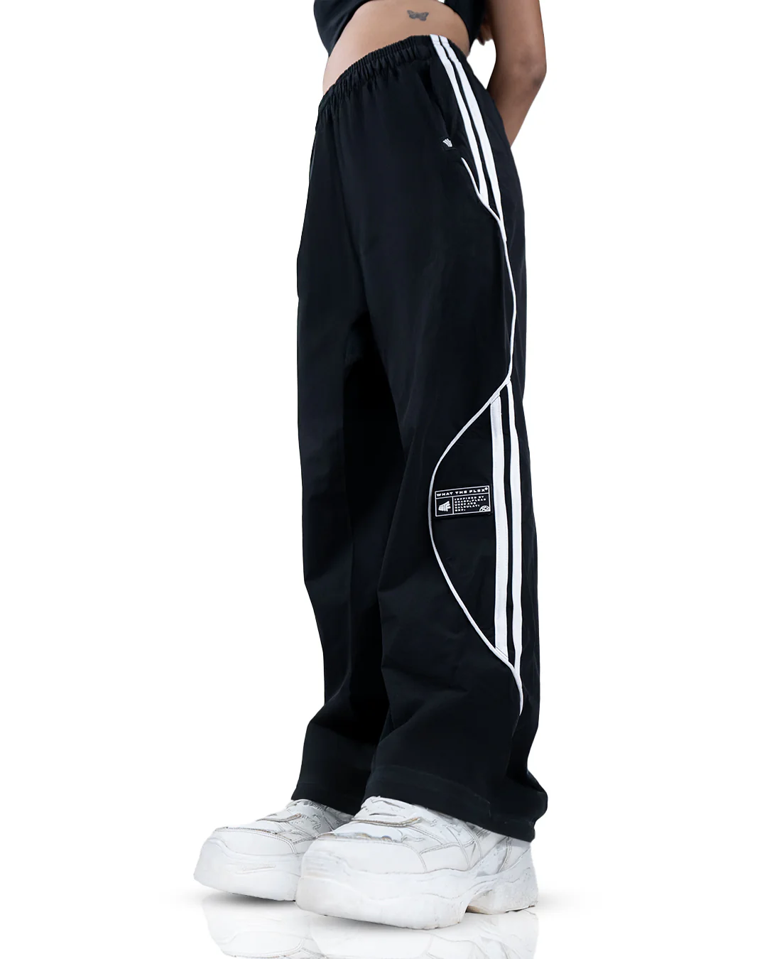 Black Arc Parachute Pants - Image 3
