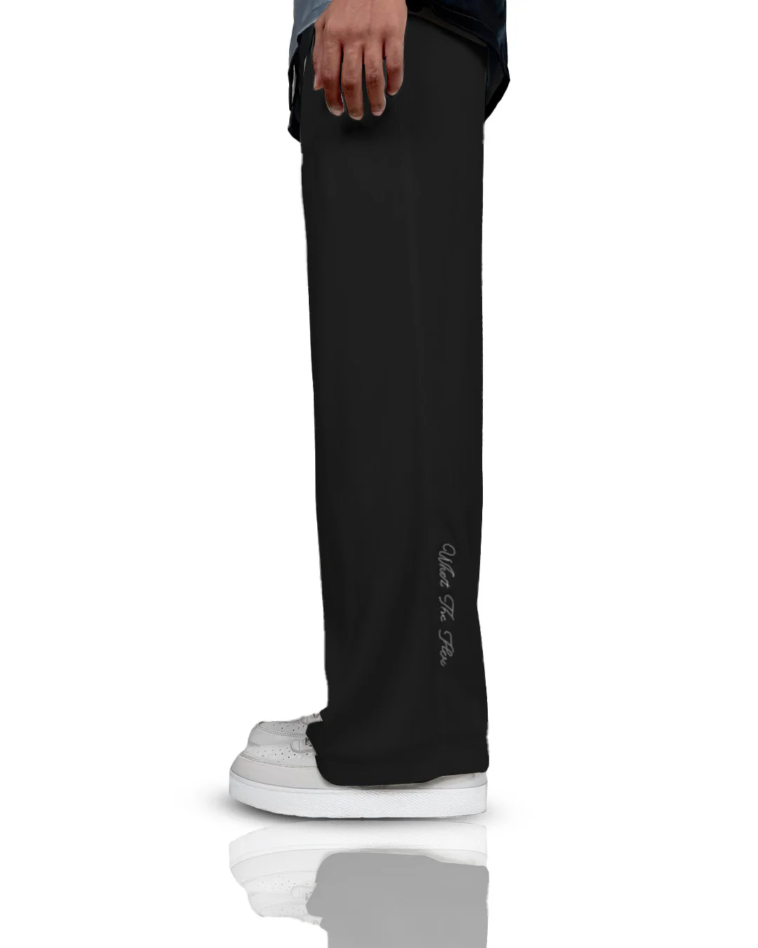 Black Classic Korean Pants - Image 3