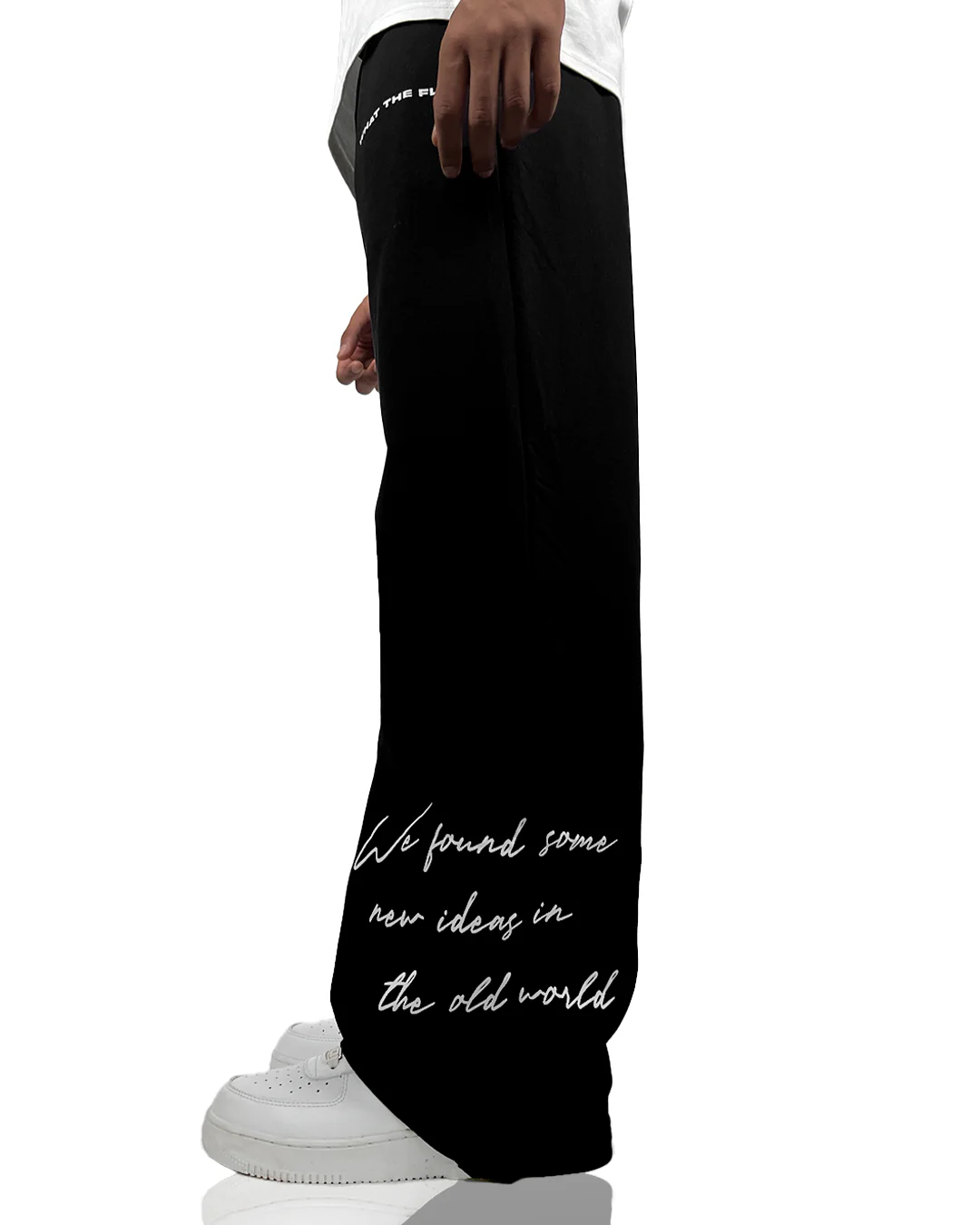 Old World Black Essential Pants - Image 3
