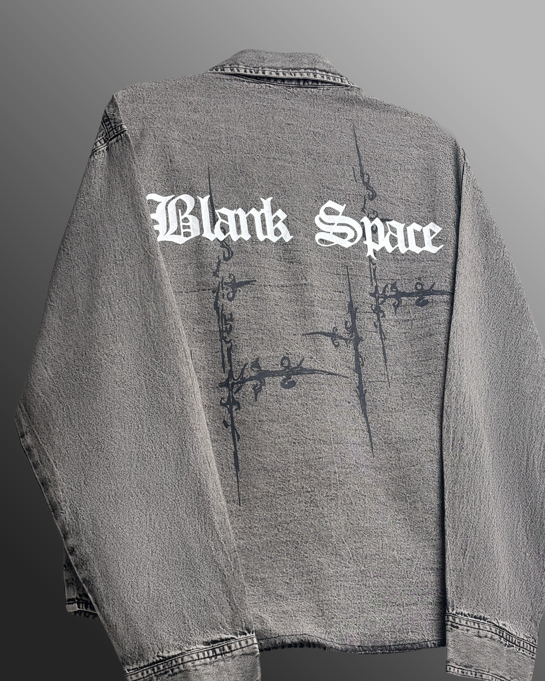 Blank Space Grey Denim Shirt - Image 3