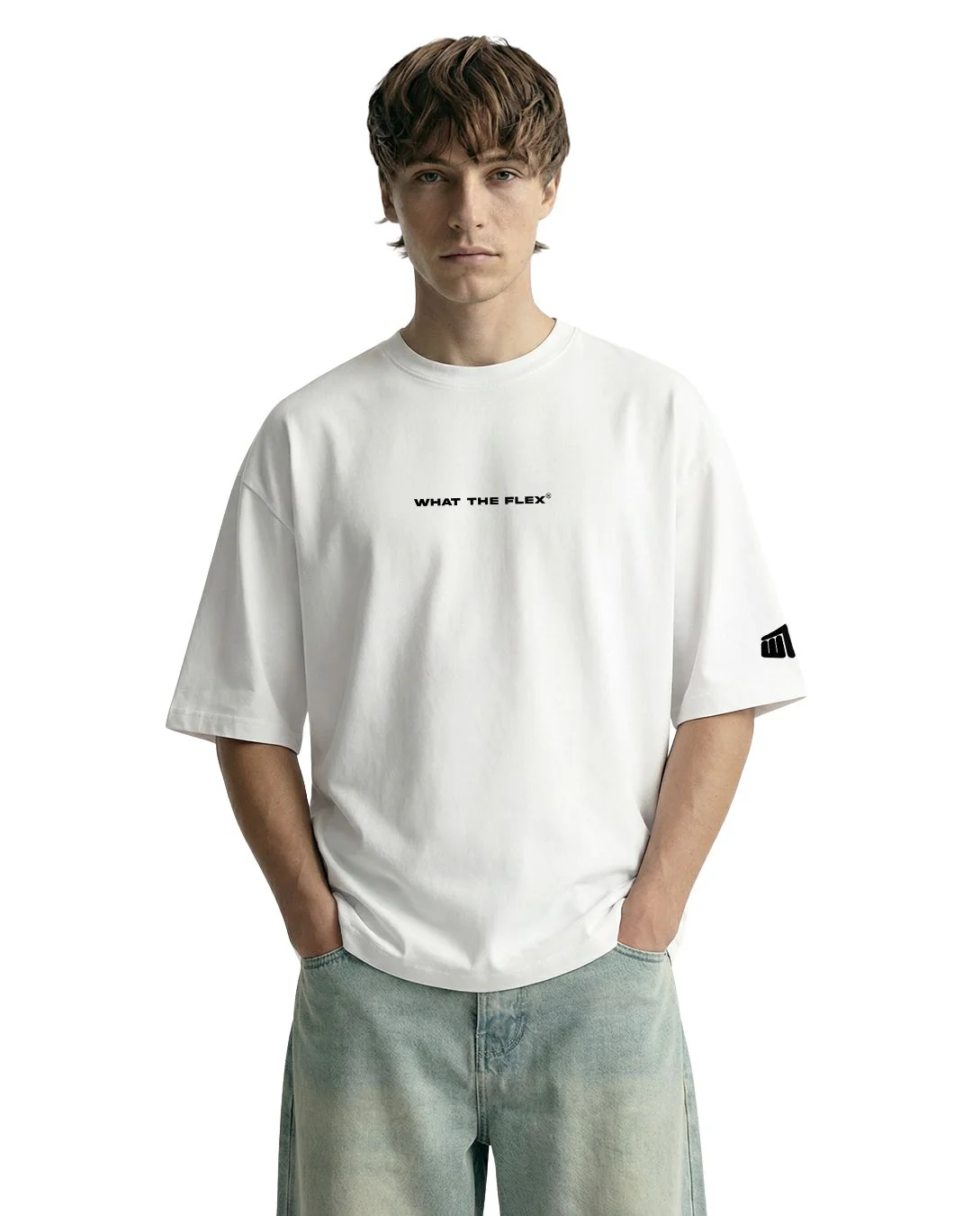 Blink Heavyweight White T-shirt - Image 2