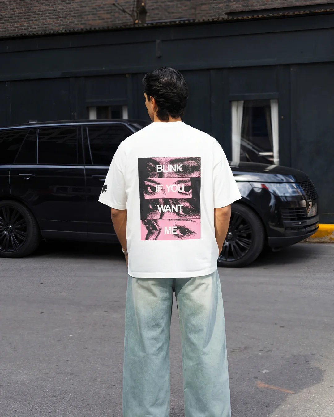 Blink Heavyweight White T-shirt - Image 5
