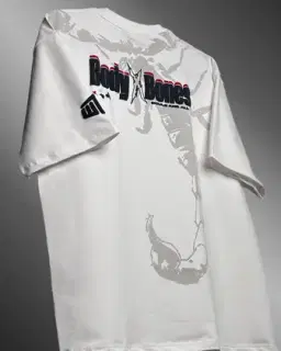 Body Bones Heavyweight White T-shirt - Image 3