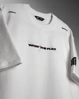 Body Bones Heavyweight White T-shirt - Image 4
