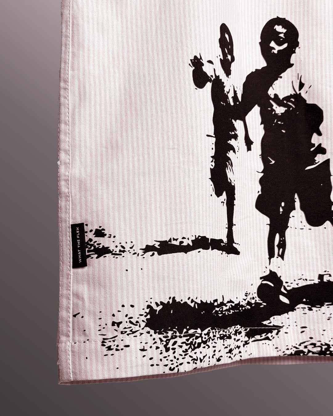 Broken Dreams Half Sleeve Striped Shirt - Image 10