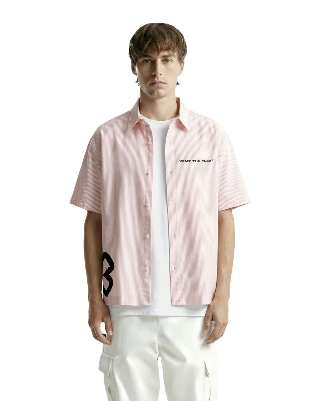 Broken Dreams Half Sleeve Striped Shirt - Image 3
