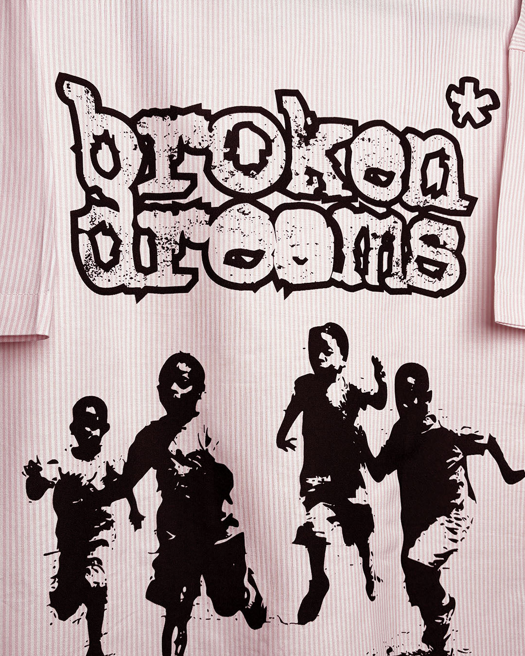 Broken Dreams Half Sleeve Striped Shirt - Image 9