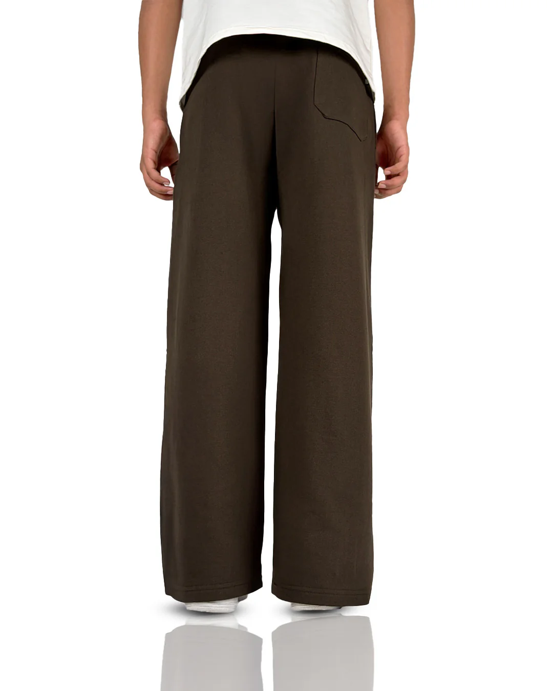 Brown essential cotton Pants - Image 5