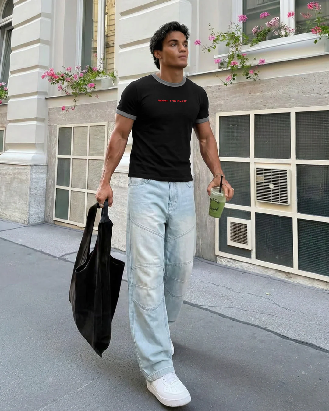 By Myself Slim Fit Ringer T-shirt - Image 5