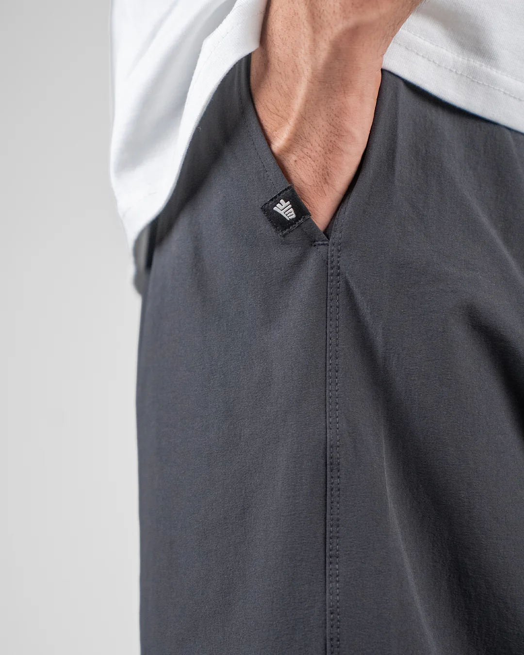 Charcoal Breakout Parachute Pants - Image 5