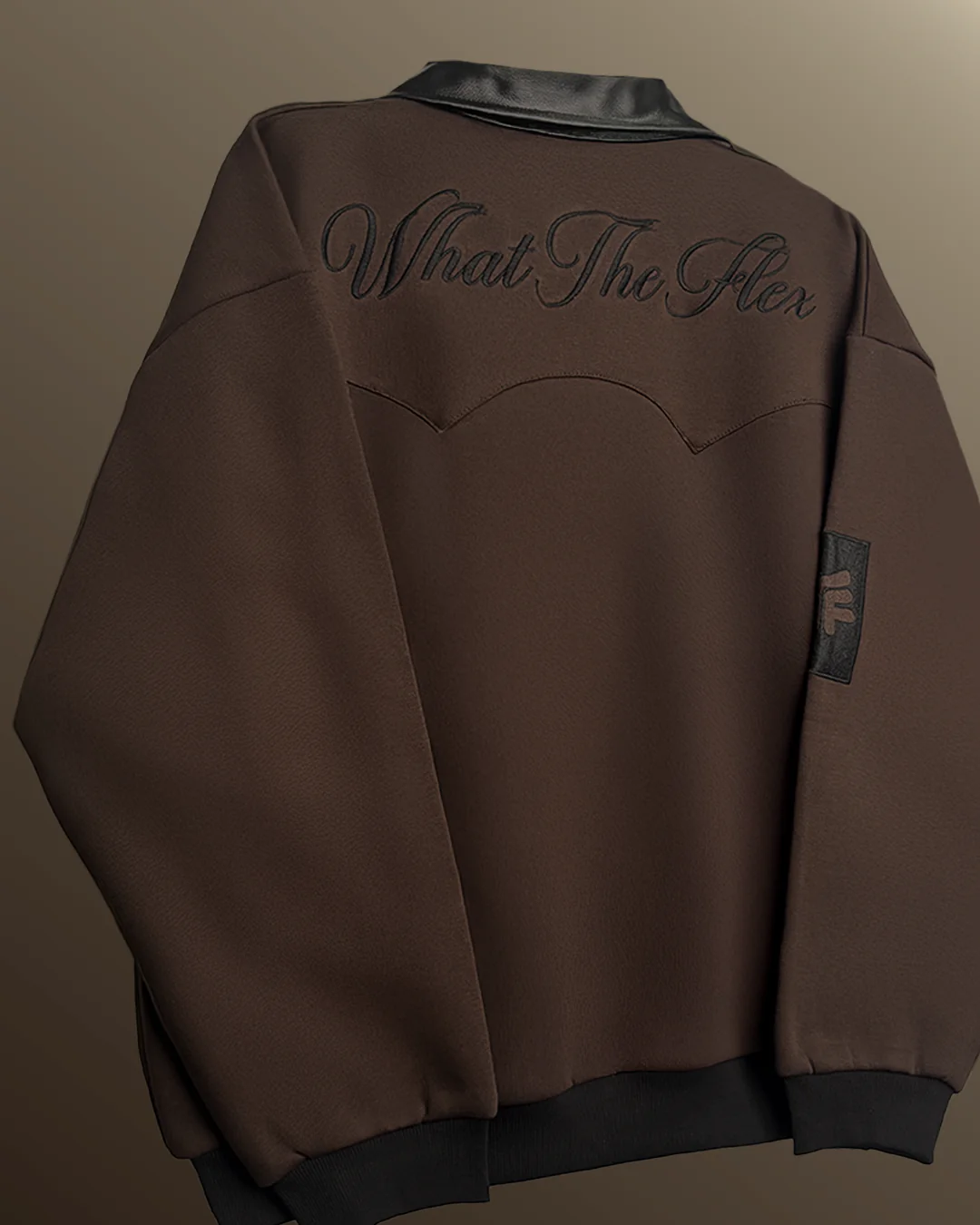 Cocoa Leather Cut Jacket - Image 4