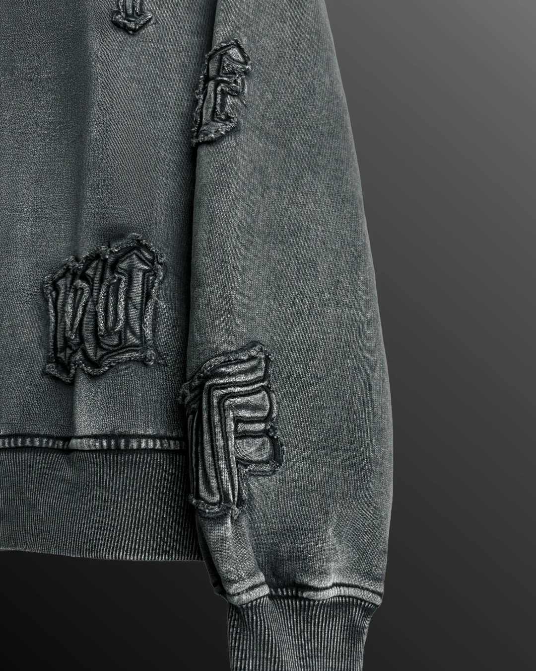Coded Acid Wash Sweatshirt - Image 5