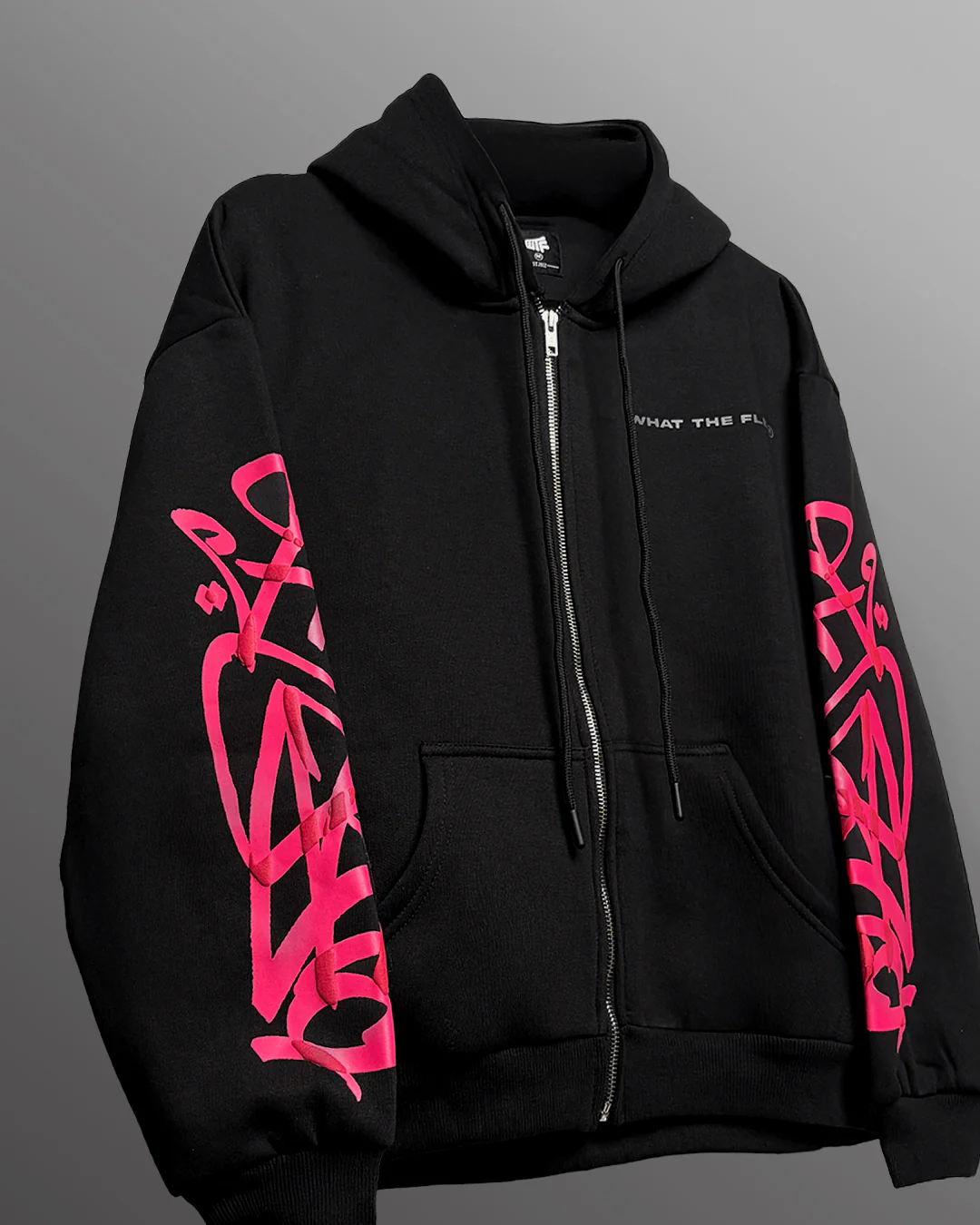 Concrete Dreams Black Zipper Hoodie - Image 5