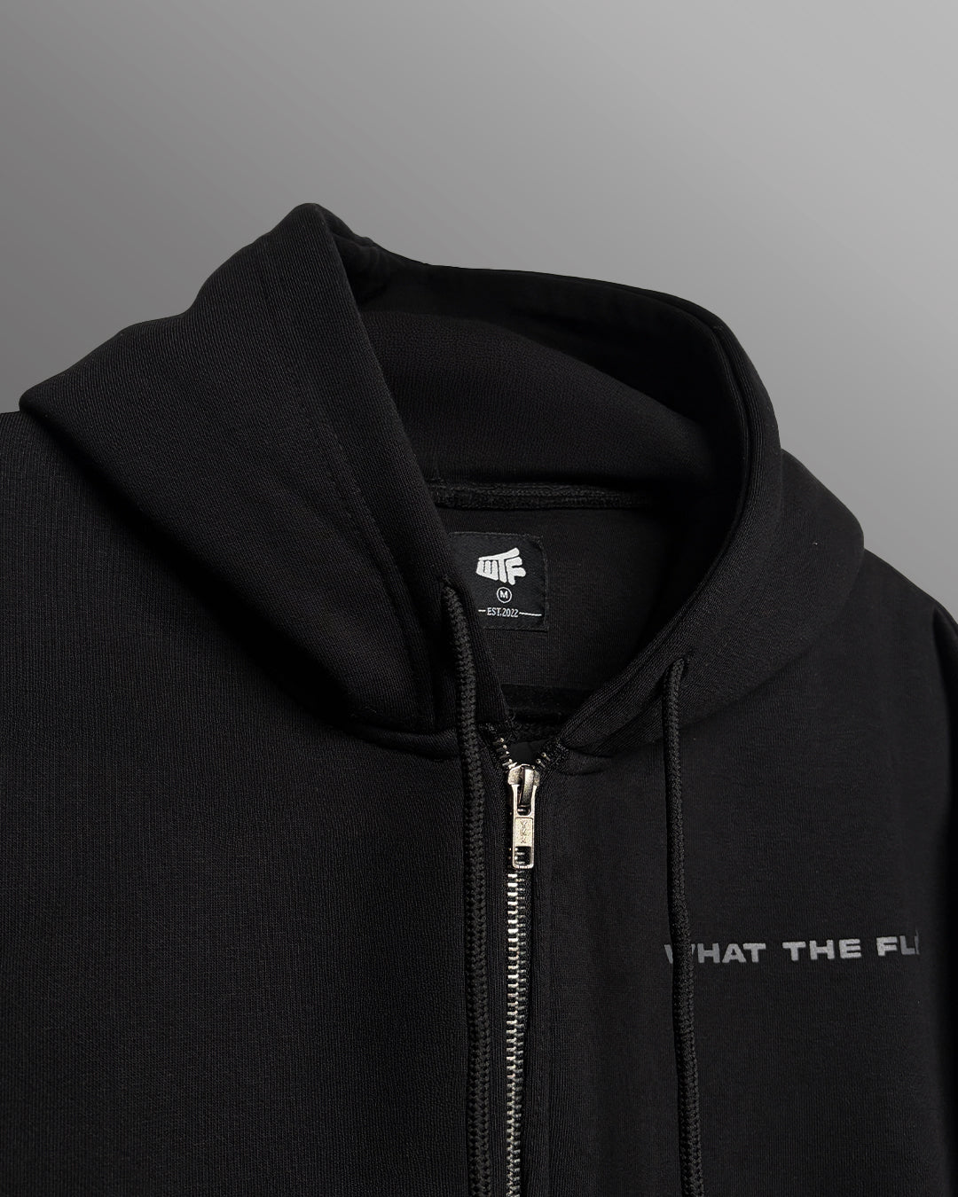 Concrete Dreams Black Zipper Hoodie - Image 8