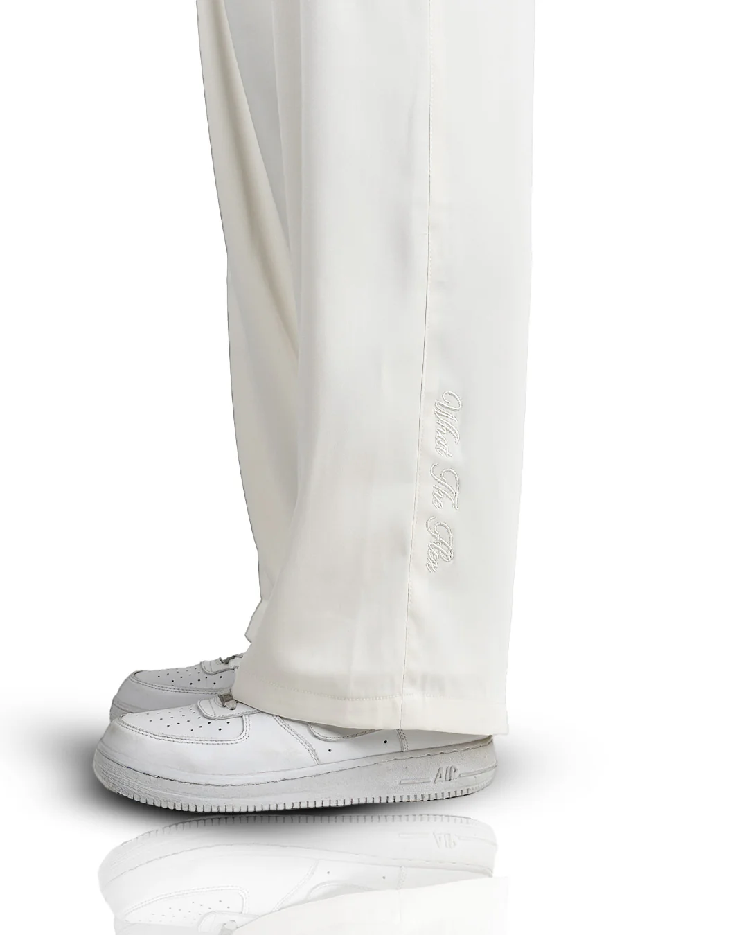 Cream Classic Korean Pants - Image 6