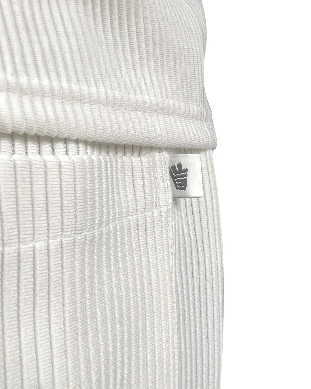 Cream Ribbed Pants - Image 6