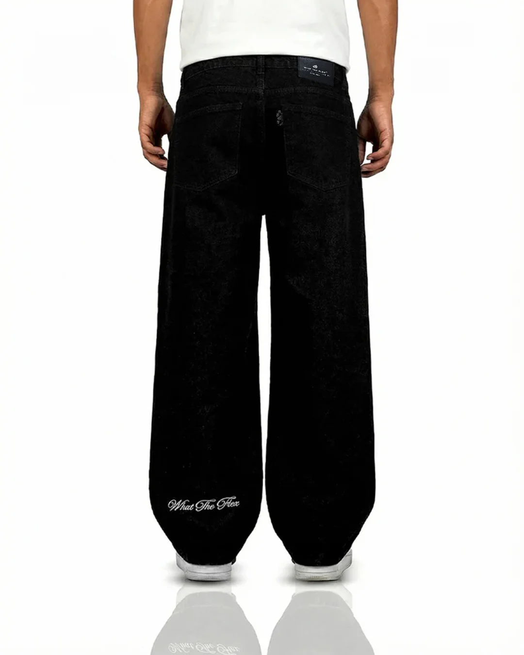 Deep Night Rugged Baggy Jeans - Image 5