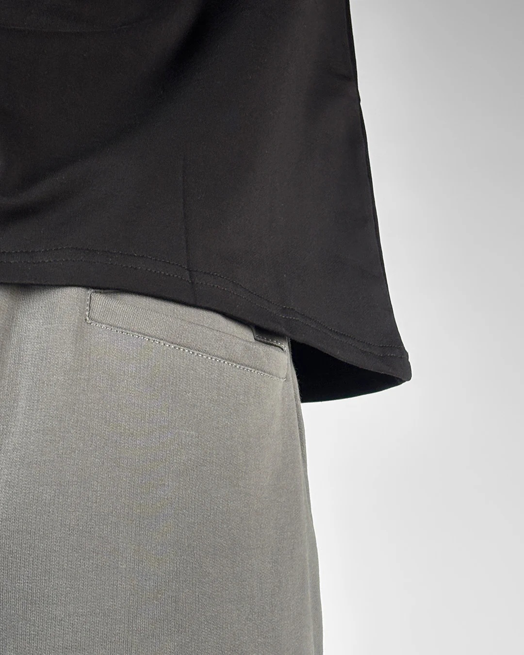 Dropzone Grey Cotton Shorts - Image 8