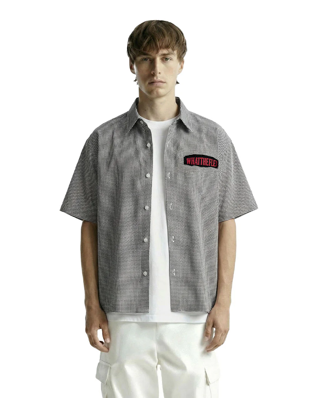 Feelings Half Sleeves Checks shirt - Image 3