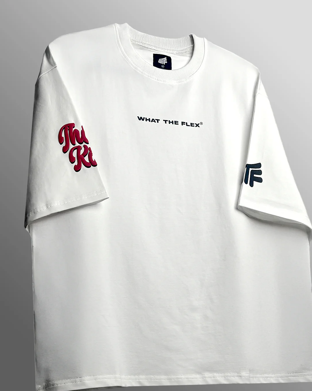 Flex Soda Boxy-Fit White T-Shirt - Image 5