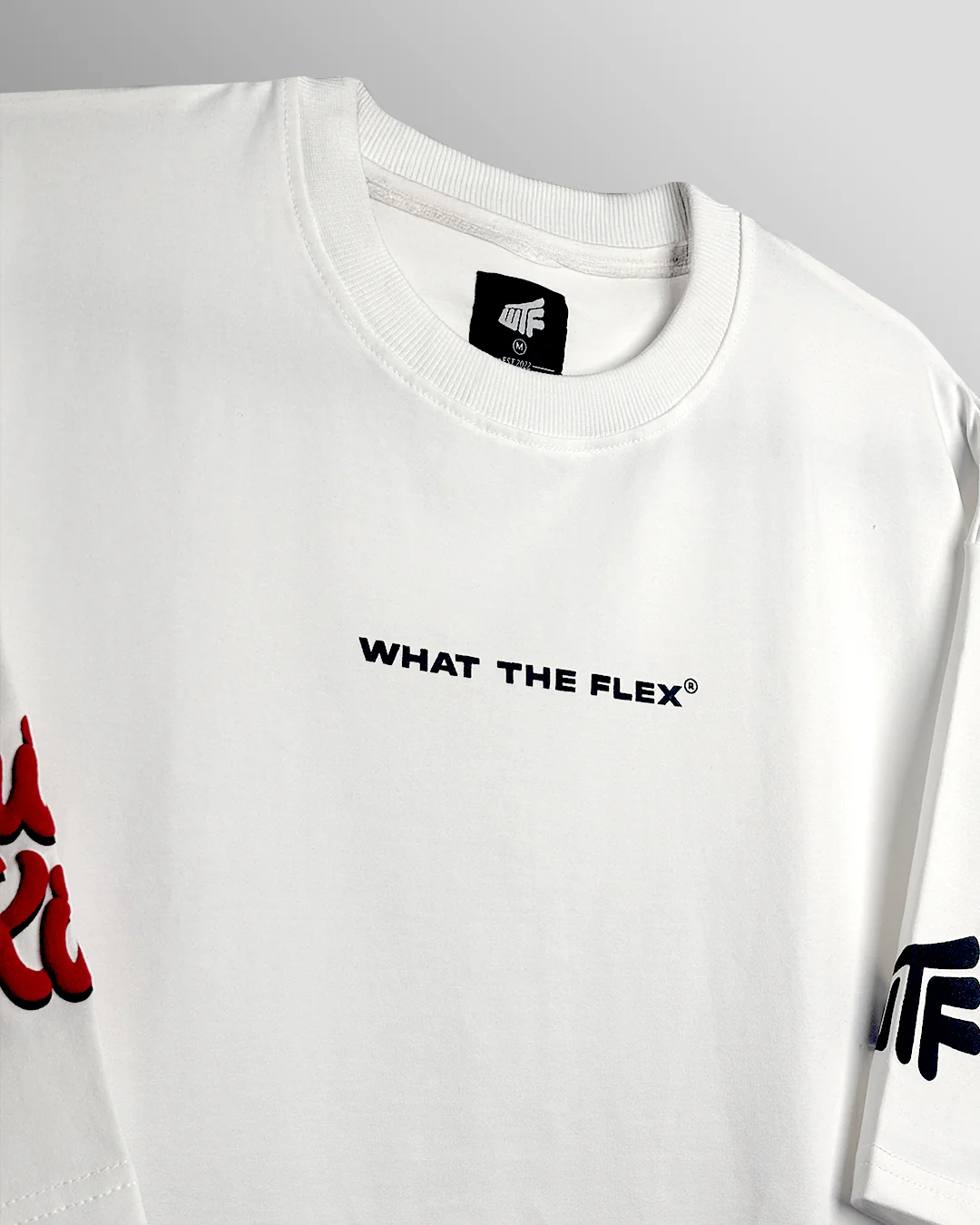 Flex Soda Boxy-Fit White T-Shirt - Image 9