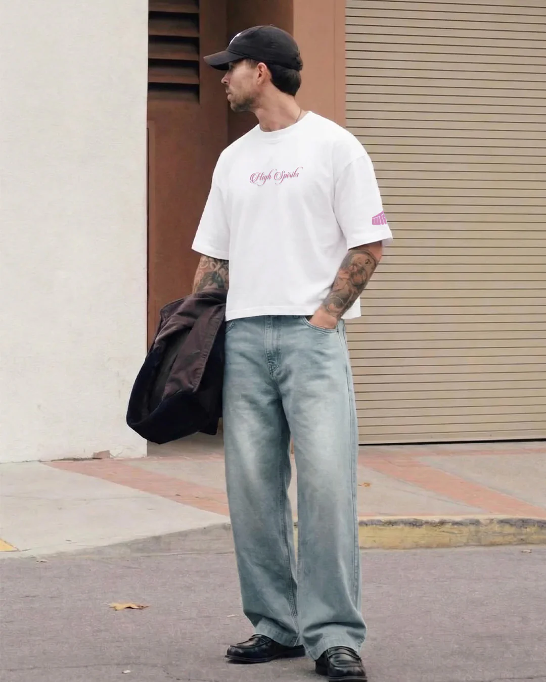 Frost Blue Baggy Jeans - Image 7