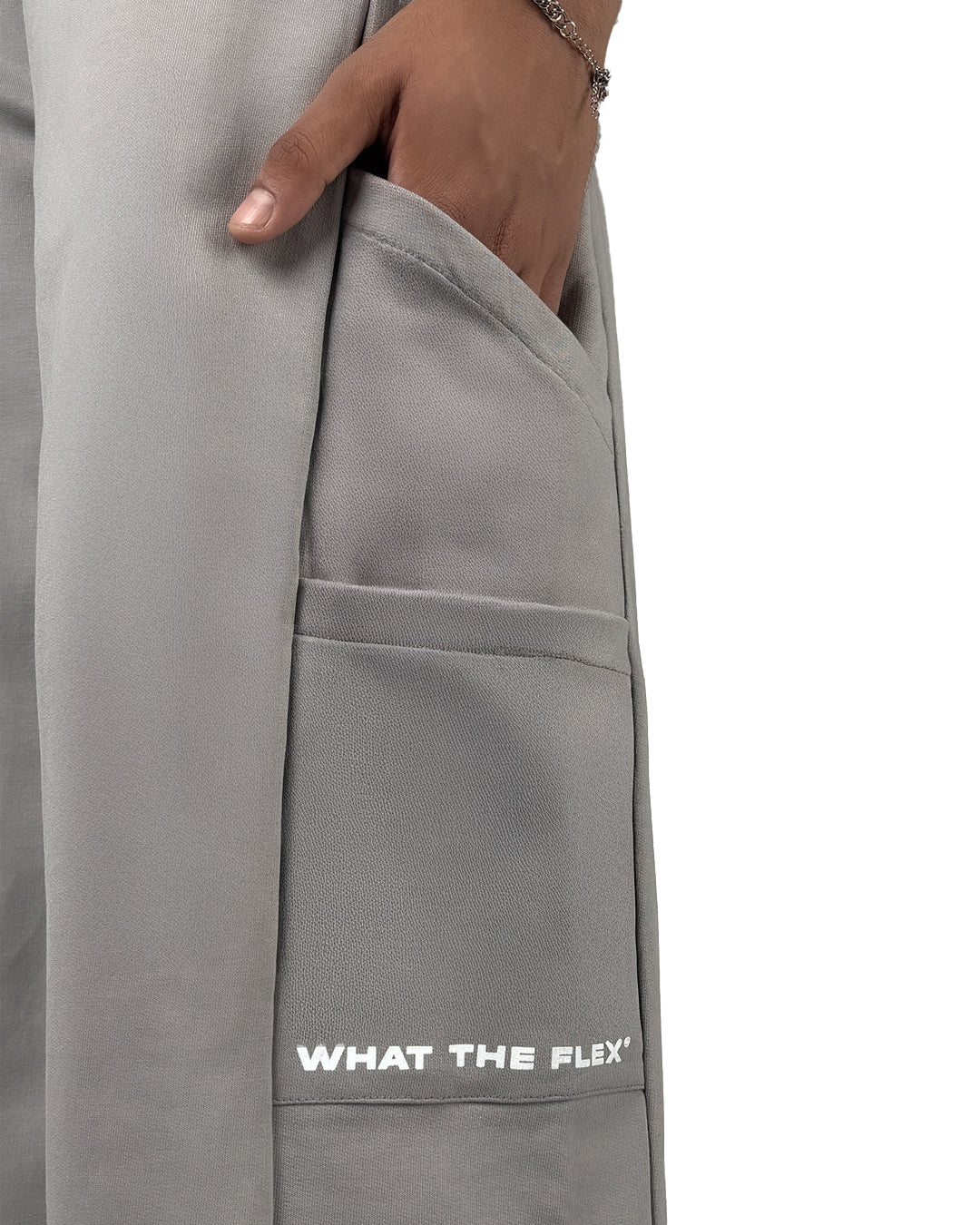 Frost Grey Pocket Pants - Image 4